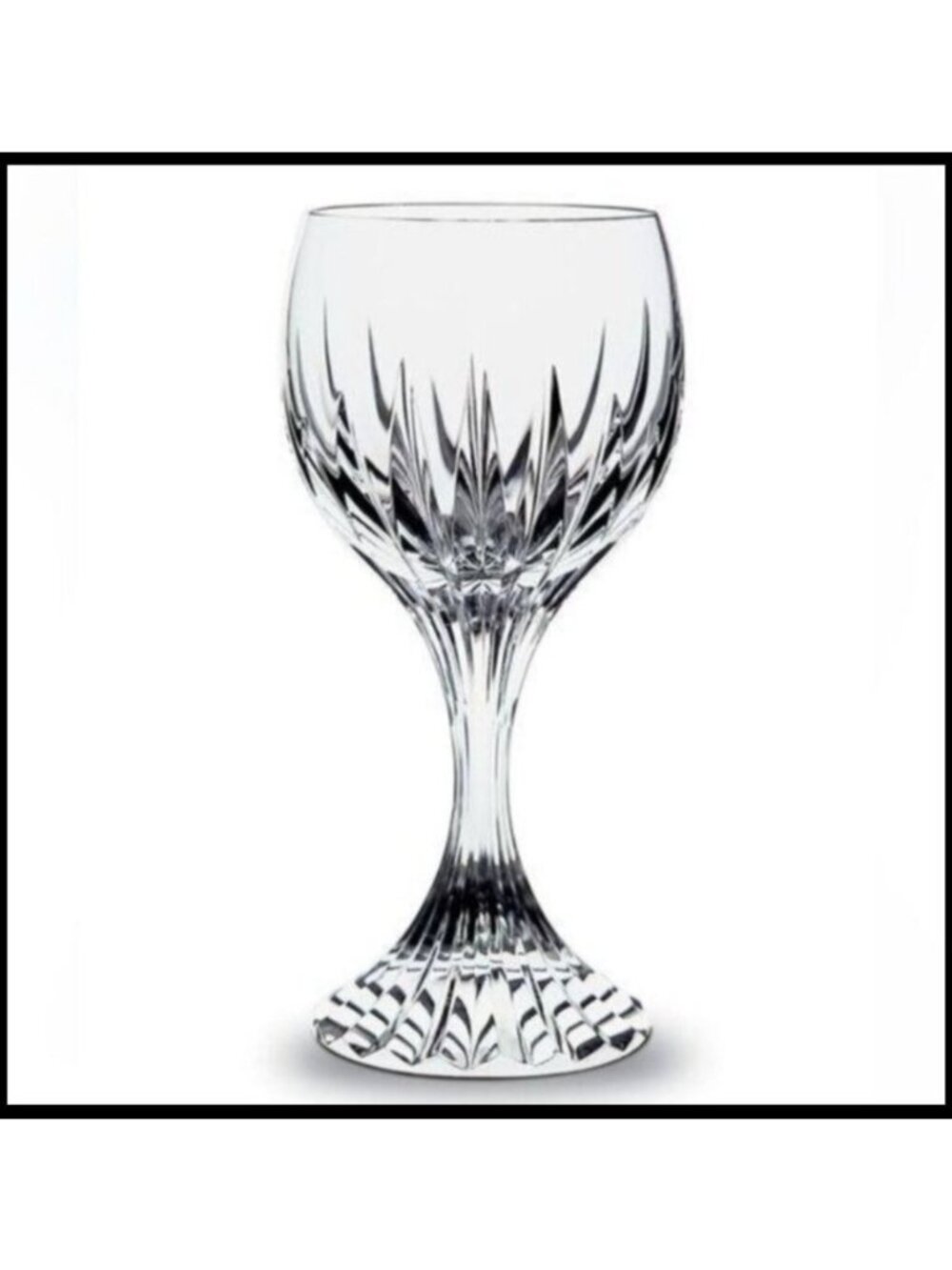 Baccarat Crystal Wine Glass 8 Oz Clear